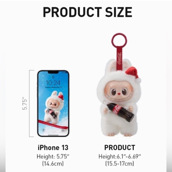 Labubu Coca Cola The Monsters Vinyl Face Blind Box Figure (NEW, Sealed) - Picture 3 of 5